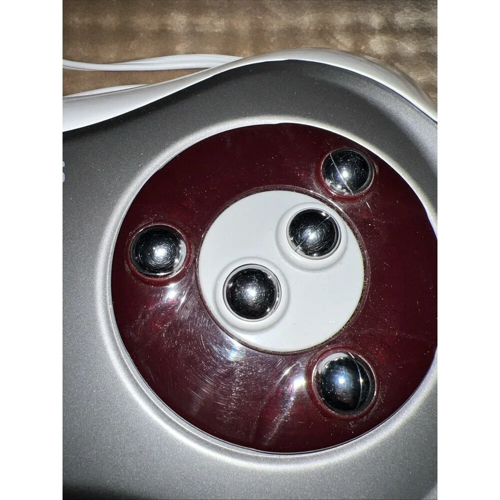 HoMedics Heated Rolling Foot Massage Machine, 4 Massage Heads, Electric